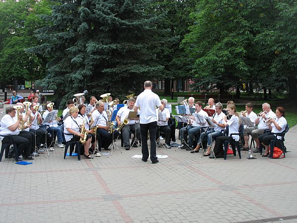 Utekonsert i Panevezys